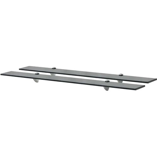  Zidne police 2 kom staklene 90 x 20 cm 8 mm Cene