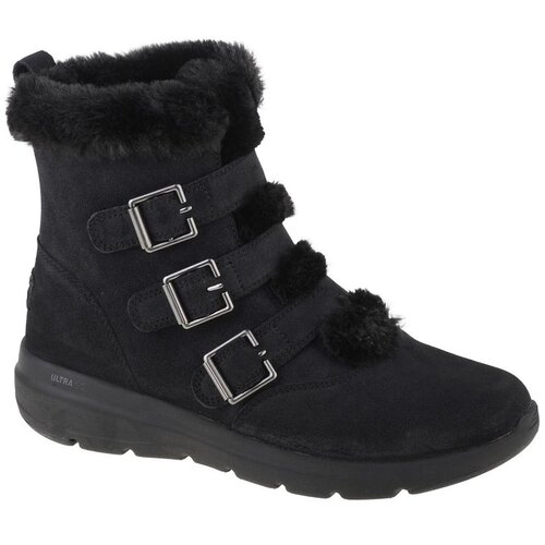 Skechers Glacial Ultra - Buckle Up ženske čizme 144154-BBK Cijene