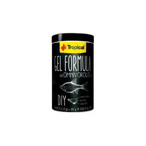 Tropical GEL FORMULA FOR OMNIVOROUS FISH 1000ML/105G (3x35g) Cene