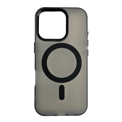  silikonska futrola magsafe fluro color iphone 16 pro max crna Cene