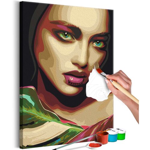  Slika za samostalno slikanje - Indian Beauty 40x60 Slike