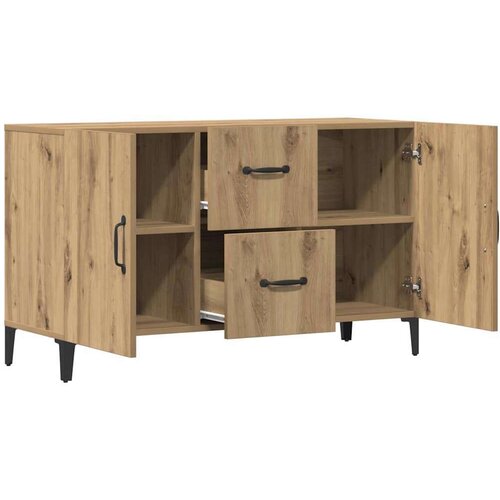 VidaXL Komoda boja hrasta artisan 100 x 36 x 60 cm konstruiranog drva Slike