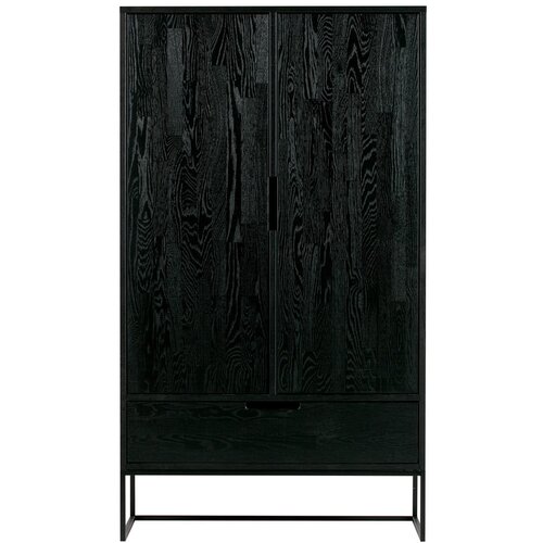 WOOOD Črna omarica iz masivnega jesena 85x149 cm Silas &amp;ndash; Slike