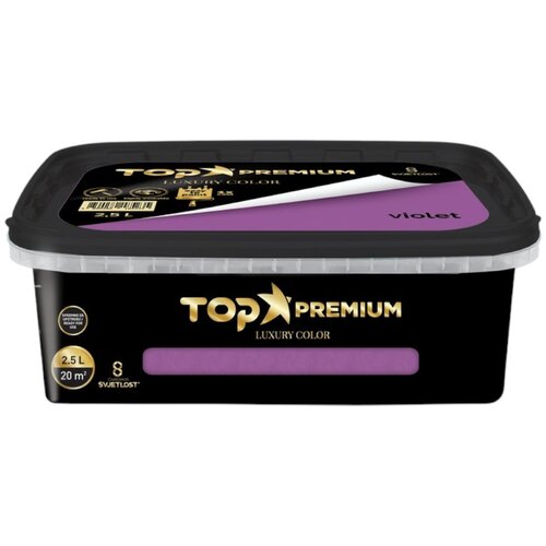 CHROMOS SVJETLOST dekorativna boja za zid top premium - violet 2,5 l Cijene