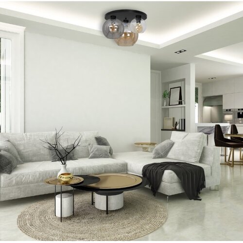  plafonska svetiljka sofia 3xE27/60W/230V mix Slike