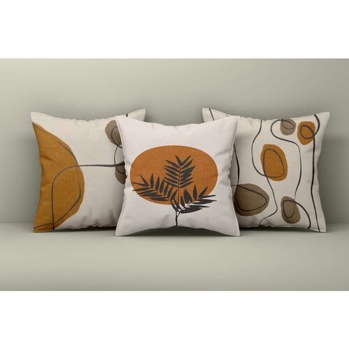 WALLXPERT Set ukrasnih jastučnica Asr_plw25-46, 43x43 cm, 3 komada, Šarene Cene