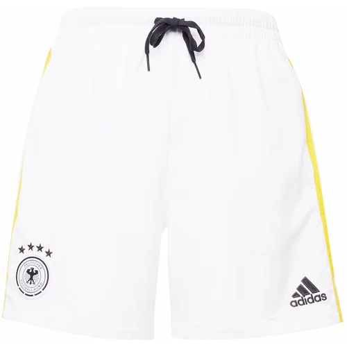 Adidas Sportske hlače 'DFB DNA' žuta / crvena / crna / bijela