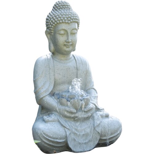 HEISSNER Okrasna figura za ribnik - tempeljska figura - 31 x 24 x 48 cm Cene