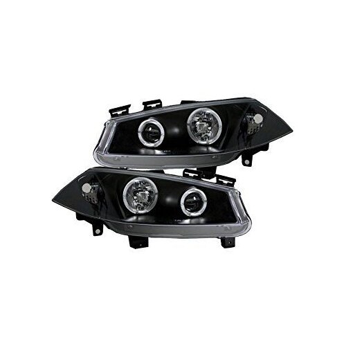 Oem Kristalni farovi Angel Eyes Renault Megane II (2002-2005), Crni Cene