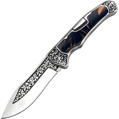 IZMAEL Outdoor sklopivi nož A3154 - Smeđa / Crna Cijene