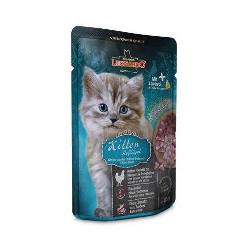 Leonardo Finest Selection Pouch 32 x 85 g - Kitten: čista piletina Cijene