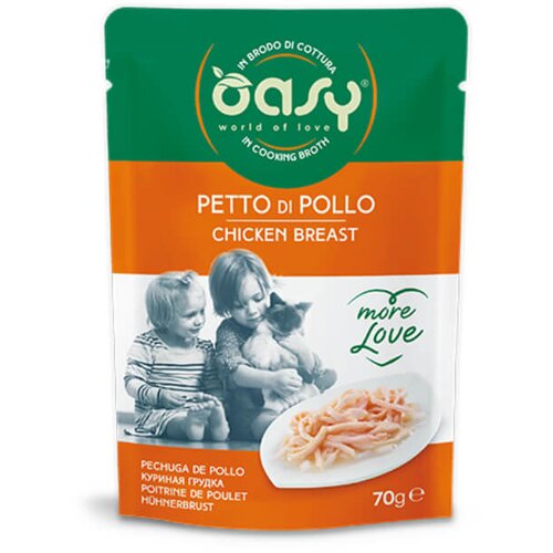 Oasy More Love Adult pi&scaron;čančja prsa v juhi, vrečka - 70 g 70 g Cene