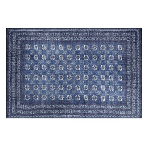  Blues Chenille - Tamnoplavi AL 277 Vi&amp;scaron;ebojni Tepih (230 x 330) Slike