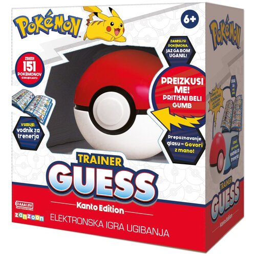 Zanzoon družabna igra Pokemon Trainer Guess Kanto SL Slike