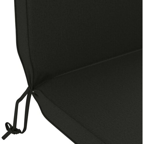  Jastuk za sunčanje 100% poliester Crna 55 x 124 x 5 cm - Crna Melange Slike