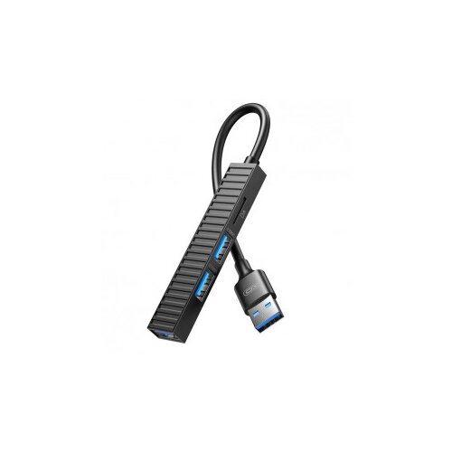 XO HUB014A Plastic HUB 4in1 (Micro to USB3.0+USB2.0*2+TF) Crni Cene