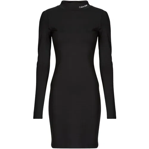Calvin Klein Jeans LOGO ELASTIC MILANODRESS Crna Calvin Klein Jeans LOGO ELASTIC MILANODRESS Crna