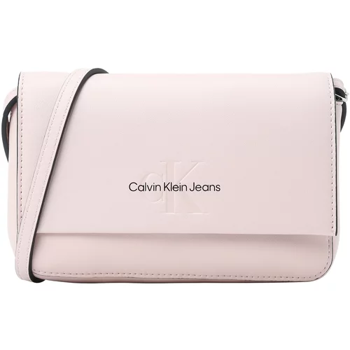 Calvin Klein Jeans Torba preko ramena roza / crna