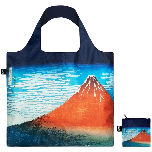 Loqi Katsushika Hokusai - Red Fuji Recycled Bag