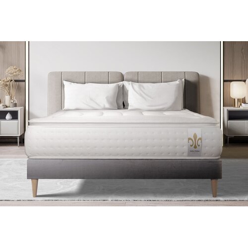 Litier Deluxe Kompletni paket za posteljo - Vzmetnica 140x190 cm + Vzmetni okvir z letvami (komplet) + 2 vzglavnika + Prevleka - Vingt-Quatre PLUS, (21613916) Cene