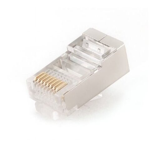 Konektor 8P8C, modular shielded 30u&rdquo; gold plated, GEMBIRD PLUG5SP/50, 50 kom Cijene