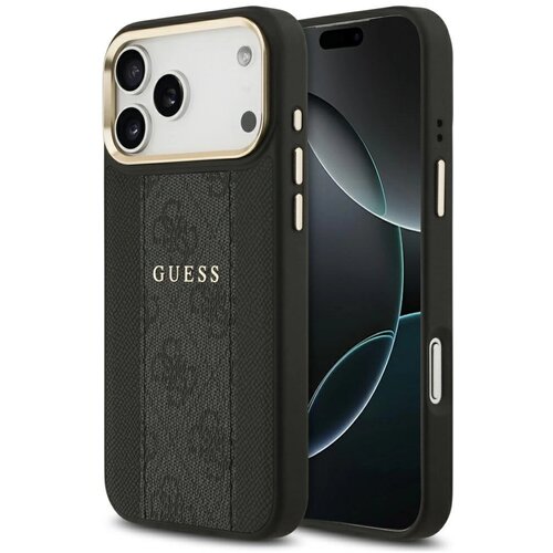 Guess 4G STRIPE MAGSAFE OVITEK ZA IPHONE 17 PRO MAX MAGNETNA ZA&amp;Scaron;ČITA, (5000338095) Slike