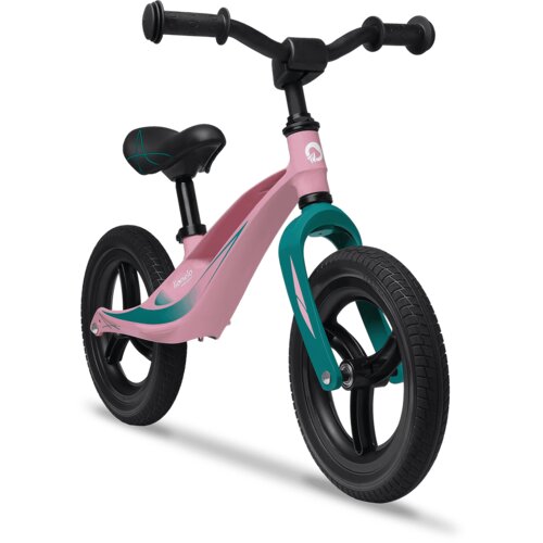Lionelo dečiji bicikl bez pedala bart tour pink bubble gum 12