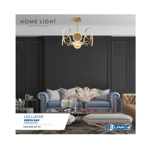 Vesta 369 luster led 76W 3000K mesing Cene