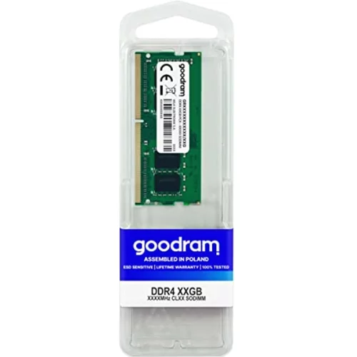 Goodram DDR4 SODIMM DOBRAM 16GB 2666, (20890939)