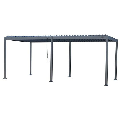 SUNFUN Milos Pergola (Š x D: 579 x 294 cm, Boja stalka: Antracit, Aluminij) Cijene