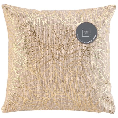 Douceur d int&amp;eacute;rieur Okrasna blazina 40x40 cm Solea Or &amp;ndash; Slike