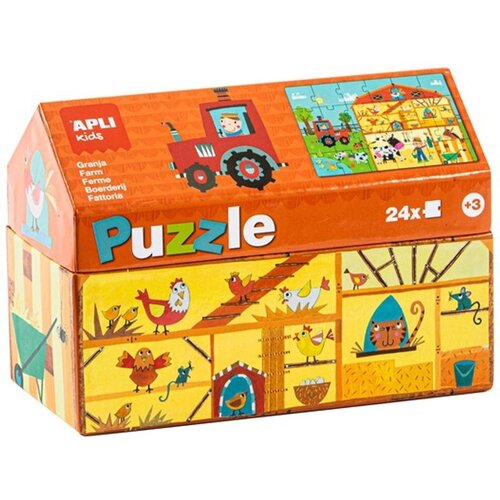 Apli Puzzle U Kućici 24 Kom - Farma 17354 Cene
