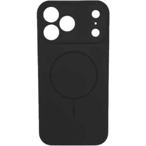 Lux silikonska futrola za bežično punjenje za iPhone 17 Pro, Crna Cene