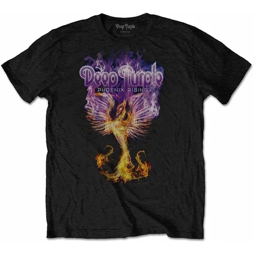 Deep Purple majica Phoenix Rising XL Črna