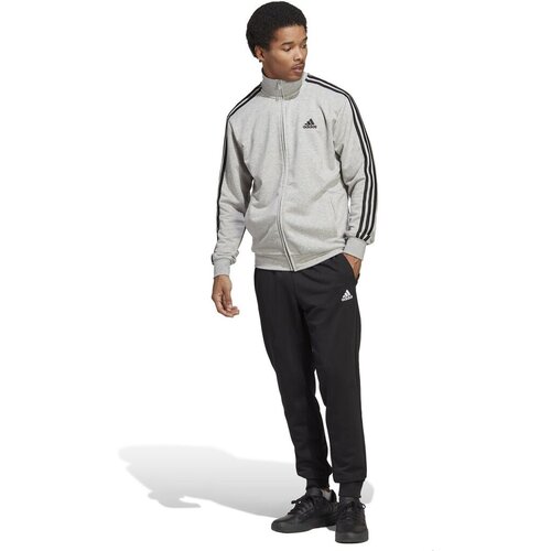 Adidas Mu&amp;scaron;ka komplet trenerka 3S FT TT TS, Sivo - crna Slike
