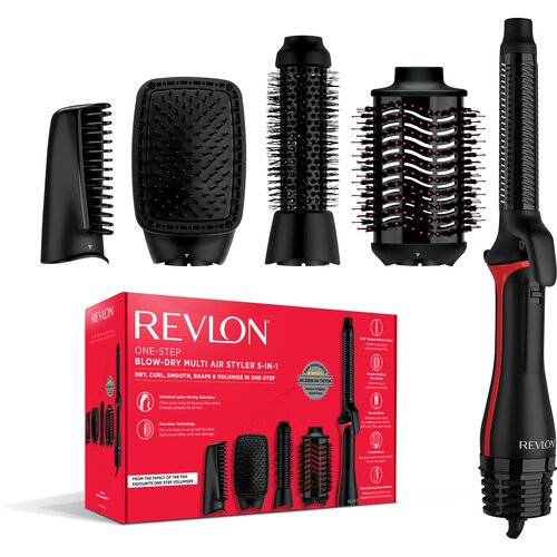 Revlon Stajler za kosu 5u1 One Step RVDR5371E, Crni Cene