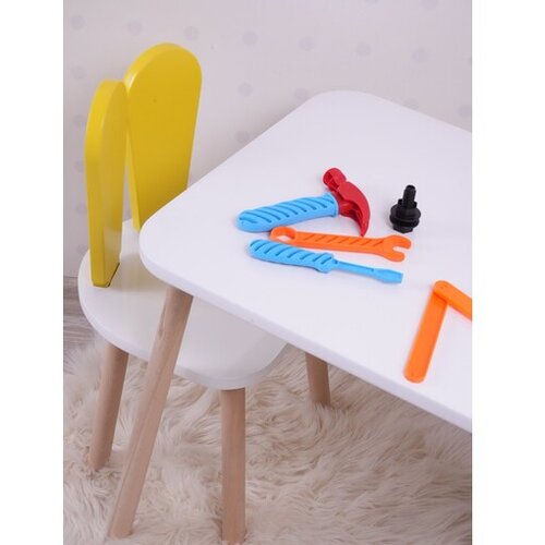 Hanah home hannah home dečiji set sto i stolica bunny Slike