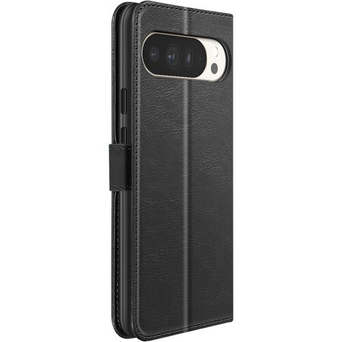 Oem Mayaxess, Denarnica za Google Pixel 10 Pro XL z zapestnim trakom in funkcijo stojala, Črna, (5000208769) Cene