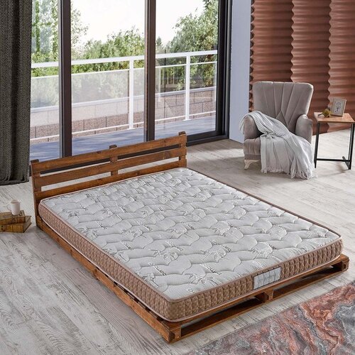 Hanah home Bamboo Sleep 120 x 200 Light Brown Mattress Cene