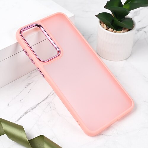Torbica Shining Camera za Samsung A366B Galaxy A36 5G roze Slike