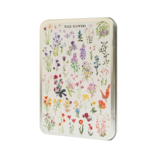 Grupo Erik Editores S. L. Kokonote Botanical - Puzzle - Kokonote Botanical, Wild Flowers, With Metal Box 100 pc Cene