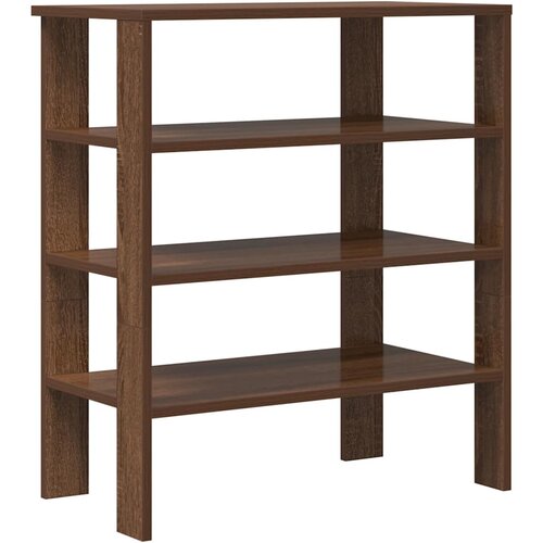 Maison Chic Regal za čevlje - Polica za čevlje rjav hrast 61x32x70 cm inženirski les, (21777866) Cene