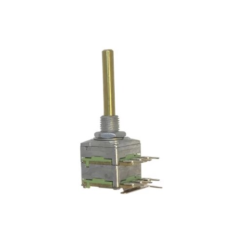 Potentiometer Service 63256-02400-4007/B50K Vrtljivi potenciometar 1-stupanjski Stereo 0.2 W 50 kOhm 1 ST Slike