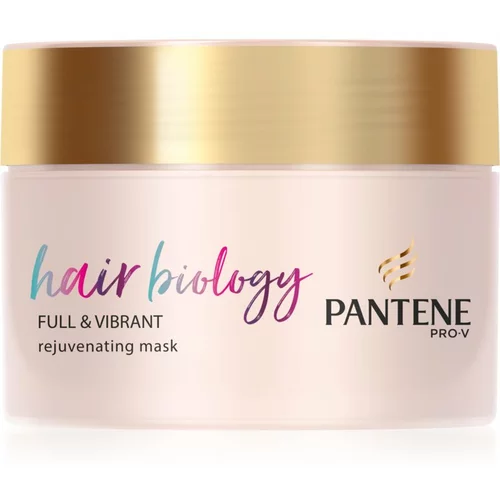 Pantene Hair Biology Full & Vibrant maska za lase za šibke lase 160 ml