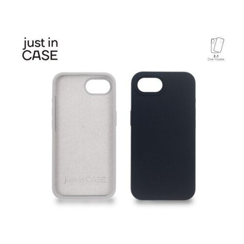 Just_in_Case 2u1 Extra case MIX PLUS paket CRNI za iPhone 16e ( MIXPL120BK ) Slike