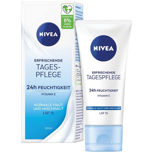 Nivea Refreshing vlažilna dnevna krema SPF 15 50 ml Slike