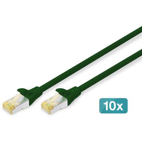 Digitus CAT 6A S /FTP patch cord, 10 pieces Cijene