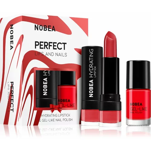 NOBEA Day-to-Day Perfect Lips and Nails Set set za ličenje