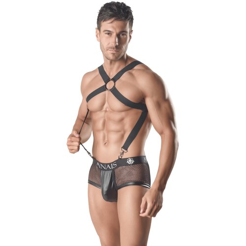 Anais crni muški harness pojas za telo — 599810 Cene