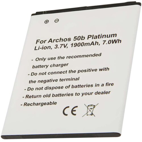 AVIZAR Nadomestna baterija za Archos 50b Platinum Li-ion 3.7V 1900mAh, Bela, (5000221050) Cene